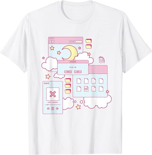 | 90s Grunge | Kawaii E-Girl | Browser T-Shirt