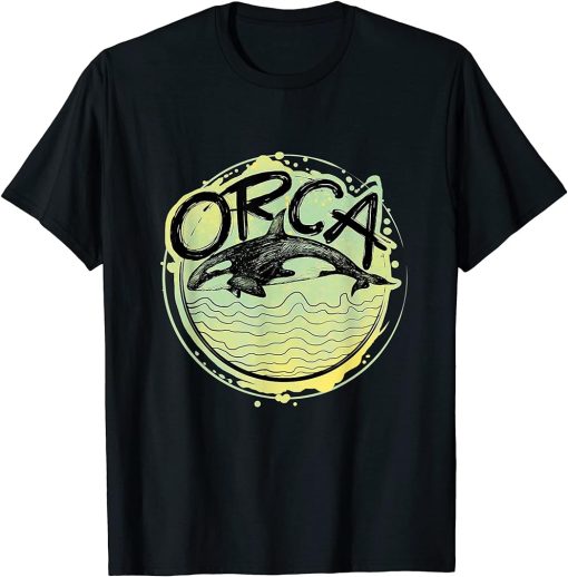 Killer Whale Beach Orca Gift T-Shirt