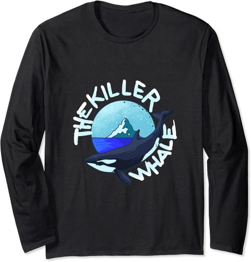 Killer Whale Orcas Whales Gift Long Sleeve T-Shirt