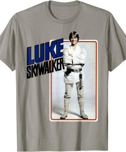 Luke Skywalker Smiling Card Graphic T-Shirt T-Shirt